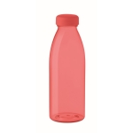 Bouteille promotionnelle antifuite en RPET sans BPA 500 ml RPET Spring couleur rouge transparent