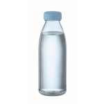 Bouteille promotionnelle antifuite en RPET sans BPA 500 ml RPET Spring couleur bleu clair transparent quatrième vue