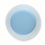 Bouteille promotionnelle antifuite en RPET sans BPA 500 ml RPET Spring couleur bleu clair transparent cinquième vue