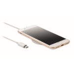 Chargeur sans fil magnétique en aluminium avec support Alu Stand couleur argenté mat sixième vue