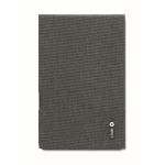 Support de téléphone marbré pour chargement sans fil Triangle RPET couleur gris foncé cinquième vue