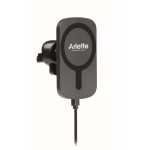 Chargeur induction personnalisé pour voiture avec support grille Road vue principale