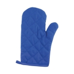 Gant de cuisine publicitaire en coton et polyester de couleurs Chef couleur bleu