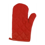 Gant de cuisine publicitaire en coton et polyester de couleurs Chef couleur rouge
