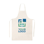 Tablier en polyester sublimé pour le merchandising d'entreprise Sublim avec zone d'impression