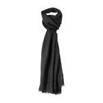 Foulard avec un motif à chevrons avec impression numérique Colors couleur noir
