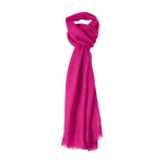 Foulard avec un motif à chevrons avec impression numérique Colors couleur fuchsia première vue