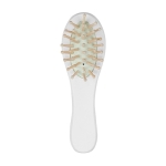Brosse à picots en bois personnalisée avec logo Provence couleur blanc