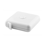 Mètre ruban de 1m économique personnalisable pour publicité Mesure couleur blanc première vue