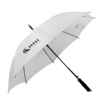 Parapluie pour sublimation en acier inoxydable Ø122 White Sublim couleur blanc image avec logo