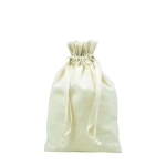 Sac en coton avec cordon de serrage 180 g/m2 Cotton Close Small couleur beige première vue