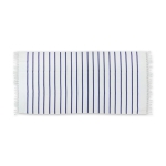 Serviette paréo personnalisée de style marin Pareo Barbade couleur bleu deuxième vue