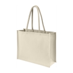 Sac coton personnalisé avec intérieur laminé robuste 230 g/m2 Friday couleur beige première vue