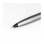 Stylo métal personnalisable noir avec stylet à l'encre bleue Touch couleur argenté première vue