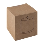 Bougie à la cire végétale et paraffine raffinée dans un pot Home couleur transparent deuxième vue