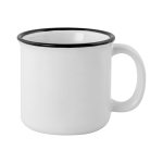 Mug Vintage Economy 280ml couleur blanc deuxième vue