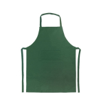 Tabliers publicitaires classiques en polyester sans poche 200 g/m² couleur vert