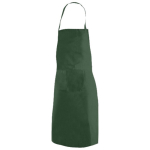 Tabliers publicitaires classiques en polyester sans poche 200 g/m² couleur vert première vue
