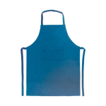 Tabliers publicitaires classiques en polyester sans poche 200 g/m² couleur bleu roi