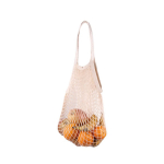 Sac filet en coton bio 100 g/m2 maille Organic Cotton couleur beige deuxième vue
