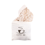Sac filet en coton bio 100 g/m2 maille Organic Cotton couleur beige troisième vue
