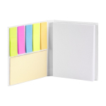 Bloc-notes avec couverture rigide en divers formats et couleurs couleur blanc première vue