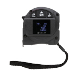 Mètre ruban de 5m haute qualité avec laser GearX couleur noir deuxième vue