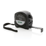 Mètre ruban de 5m haute qualité avec laser GearX couleur noir vue avec logo
