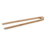 Pinces à servir promotionnelles en bambou avec boîte kraft Ukiyo couleur marron