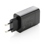 Adaptateur mural 30W pour chargement ultra rapide Philips couleur noir deuxième vue