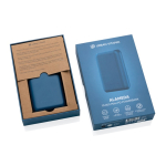 Batterie externe avec charge rapide jusqu'à 3 appareils Alameda couleur bleu
