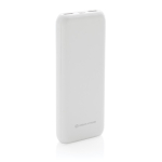 Power bank à longue durée avec charge rapide de 20.000 mAh Pasadena couleur blanc
