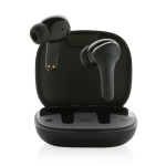 Écouteurs compact de haute qualité avec commande tactile Byron couleur noir