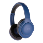 Casque musique personnalisé avec coussins et autonomie de 35h Fresno couleur bleu