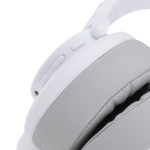 Casque musique personnalisé avec coussins et autonomie de 35h Fresno couleur blanc septième vue