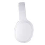Casque sans fil longue durée avec bouton pour basses Belmont couleur blanc deuxième vue