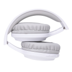 Casque sans fil longue durée avec bouton pour basses Belmont couleur blanc troisième vue