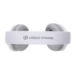 Casque sans fil longue durée avec bouton pour basses Belmont couleur blanc quatrième vue