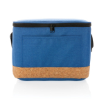 Sac isotherme avec détail en liège pour 12 canettes Exclusive couleur bleu deuxième vue