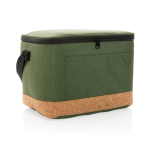 Sac isotherme avec détail en liège pour 12 canettes Exclusive couleur vert foncé sixième vue