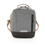 Sac isotherme au design urbain jusqu'à 12 canettes Urban Outdoor couleur gris foncé deuxième vue