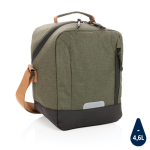 Sac isotherme au design urbain jusqu'à 12 canettes Urban Outdoor couleur vert foncé