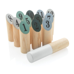 Jeu Scatter en bois pour cadeau publicitaire Scatter Wooden couleur marron