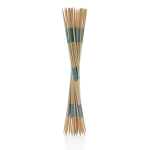 Lot jeu de Mikado dans pochette de présentation en coton Giant Mikado couleur marron