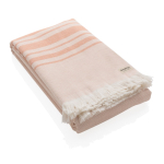 Grande serviette en coton à séchage rapide et très absorbante Ukiyo couleur corail troisième vue
