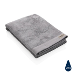 Serviette de bain type spa de grande absorption 500 gr Ukiyo couleur gris