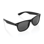Lunettes de soleil en plastique recyclé et verres fumés Greeny couleur noir cinquième vue
