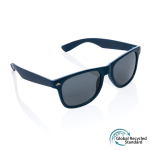 Lunettes de soleil en plastique recyclé et verres fumés Greeny couleur bleu marine