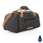 Sac de voyage en polyester recyclé au style urbain Urban Outdoor couleur noir