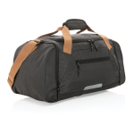 Sac de voyage en polyester recyclé au style urbain Urban Outdoor couleur noir septième vue